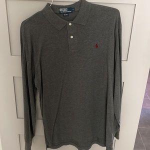 Ralph Lauren long-sleeve polo. Mint condition!!